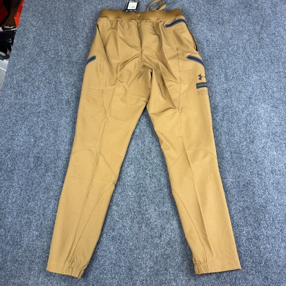 Under Armour Unstoppable Cargo Pants Mens Size M Brown Joggers 1352026-498 NWT - Picture 9 of 10